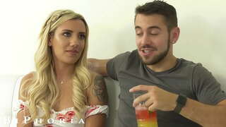 Qız İstəyir Ki, həyat Yoldaşı Отсосал Üzvü Onun ad Günü